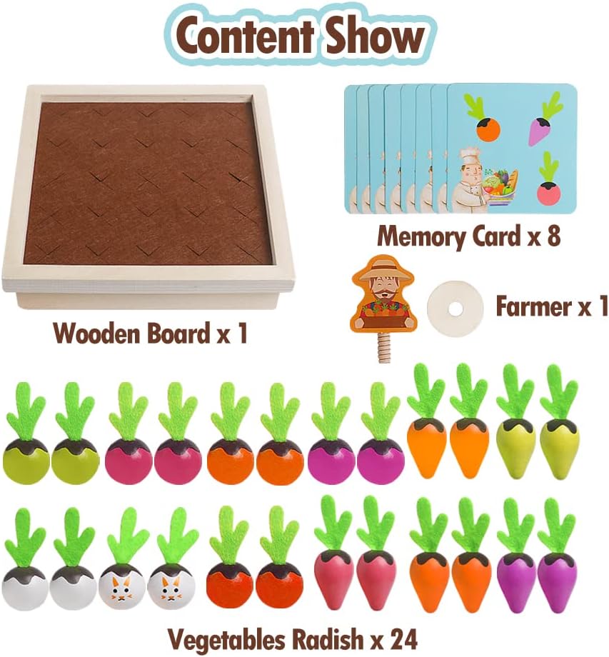 Carrot Harvest Toy