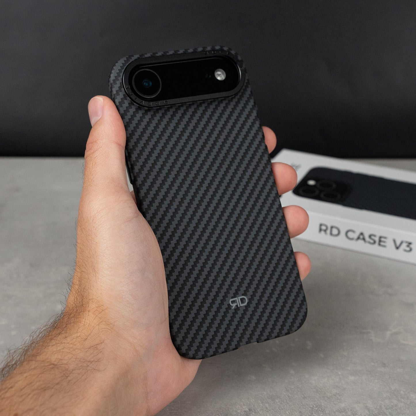 RD Carbon Fiber MagSafe iPhone Case V3: Ultra-Thin, Protective, Camera Shield