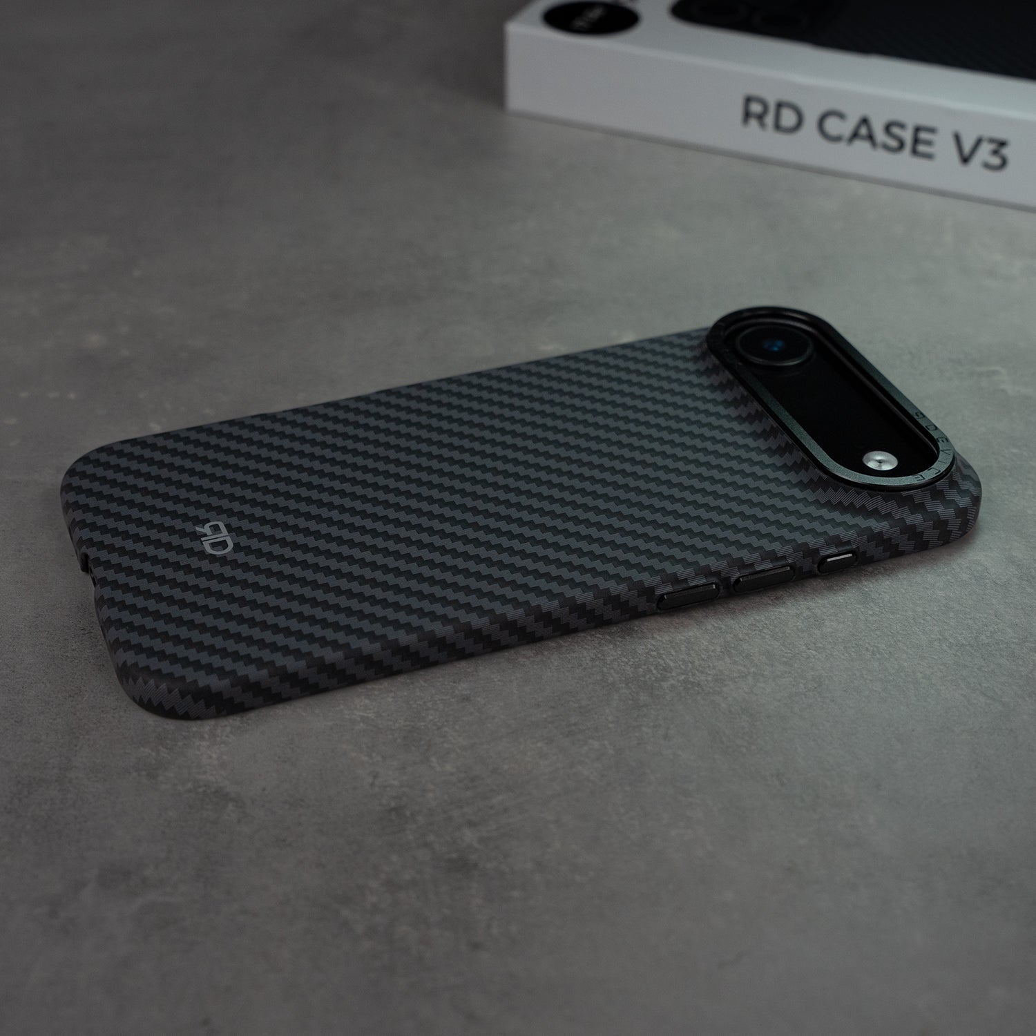 RD Carbon Fiber MagSafe iPhone Case V3: Ultra-Thin, Protective, Camera Shield