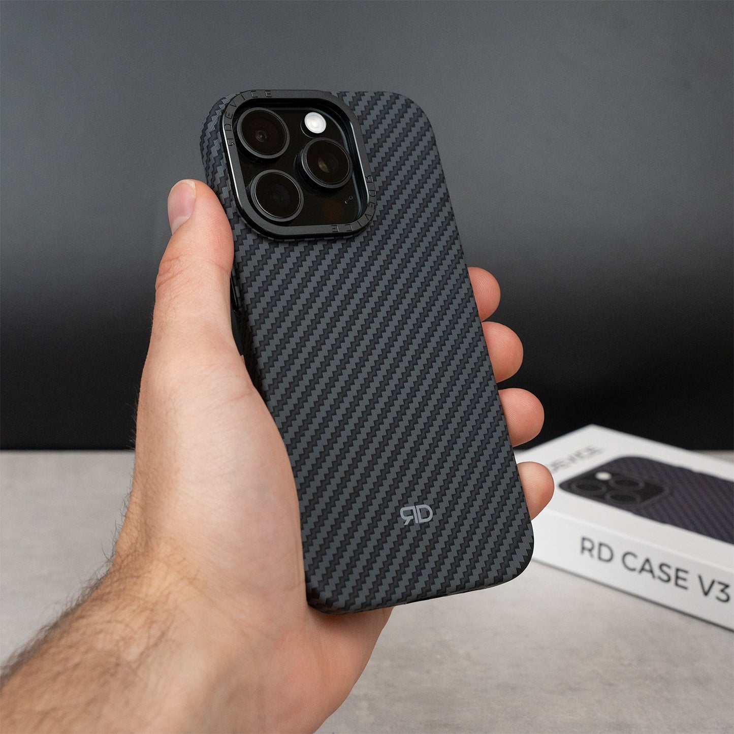RD Carbon Fiber MagSafe iPhone Case V3: Ultra-Thin, Protective, Camera Shield