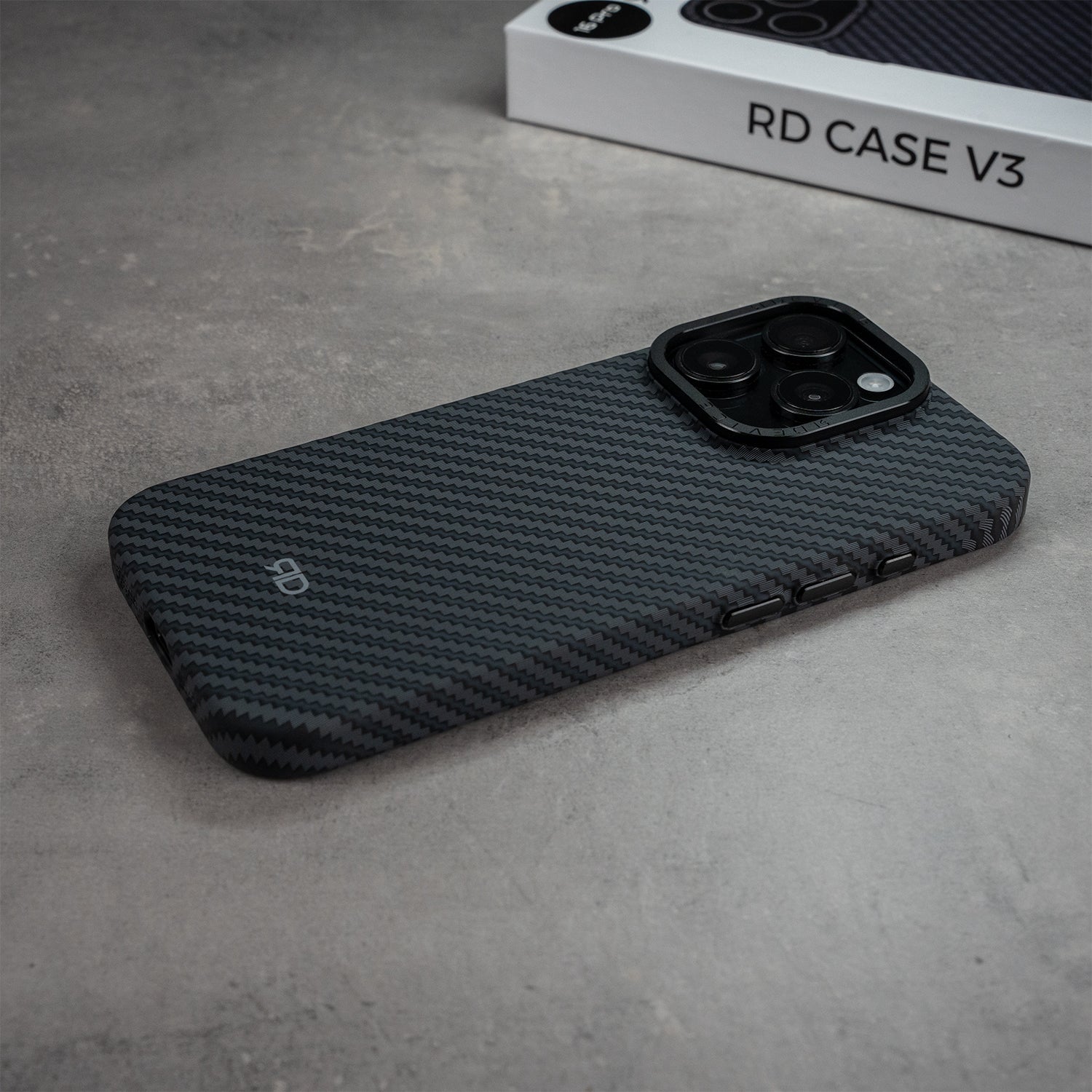 RD Carbon Fiber MagSafe iPhone Case V3: Ultra-Thin, Protective, Camera Shield
