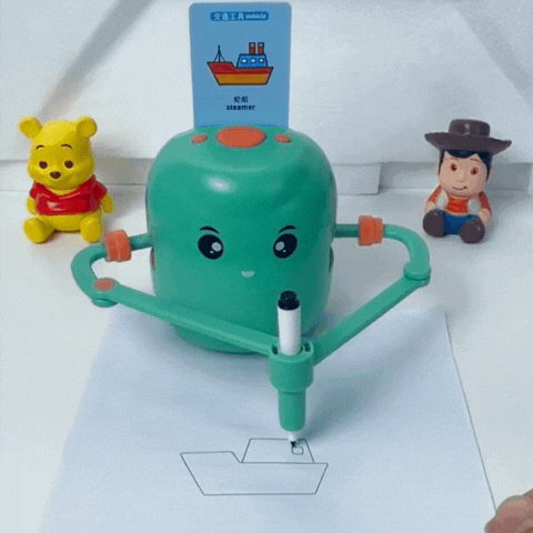 Mini Doodle Drawing Sketching Robot