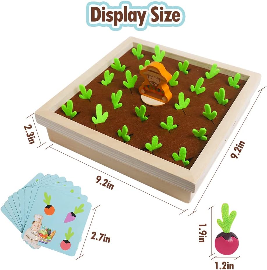 Carrot Harvest Toy