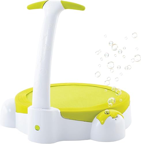 TP Toys Bubble Bouncer Mini Trampoline: Toddler 1-2 Years, Bubbles, Folding Handle