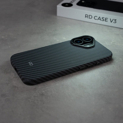 RD Carbon Fiber MagSafe iPhone Case V3: Ultra-Thin, Protective, Camera Shield