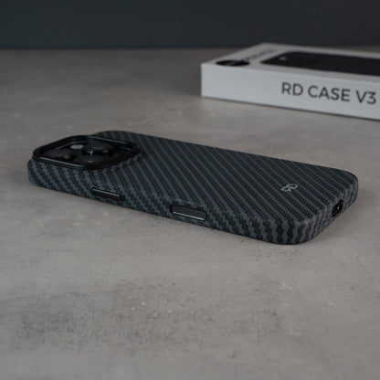 RD Carbon Fiber MagSafe iPhone Case V3: Ultra-Thin, Protective, Camera Shield