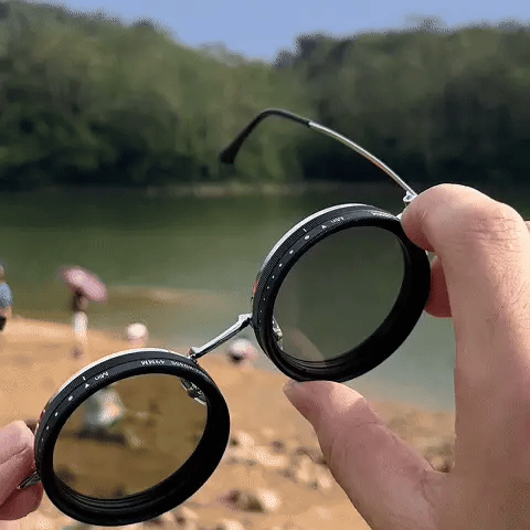 ZYRAnow™ ND9 Vision Pro Stepless Adjustable Polarized Sunglasses - Glare Reduction, UV Protection