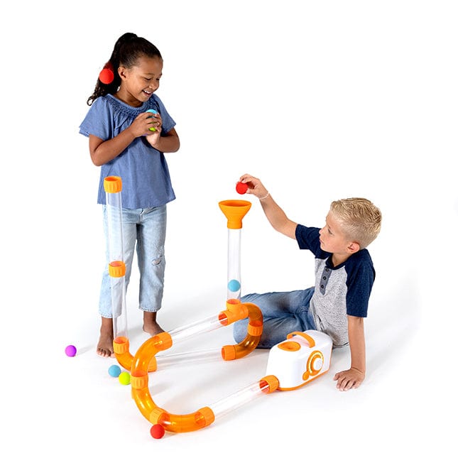 Fat Brain Toys Air Toobz: Interactive Foam Ball Turbine Tube System