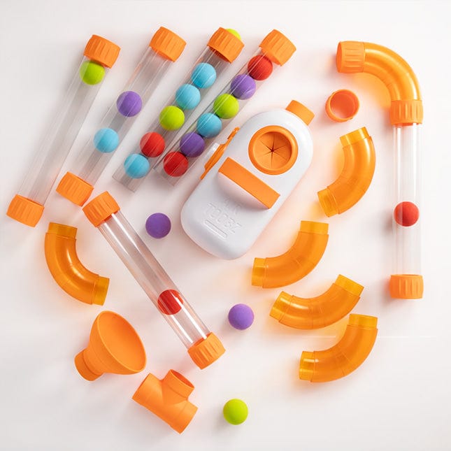 Fat Brain Toys Air Toobz: Interactive Foam Ball Turbine Tube System